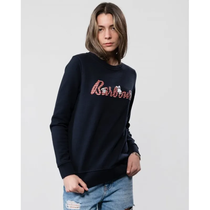Barbour Womens Southport Sweatshirt Navy